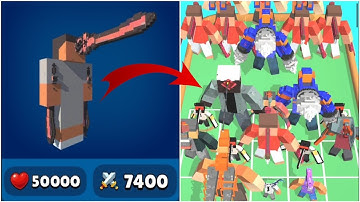 Merge Chainsaw 3D Run | Level 35 to 41