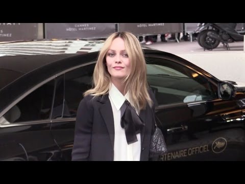 Actress And Singer Vanessa Paradis At The Martinez Hotel In Cannes