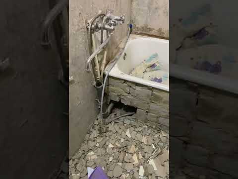 Демонтаж плитки в