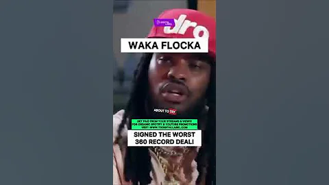 Waka Flocka claims he signed the WORST 360 deal with Warner Bros #offthecuffradio #drinkchamps