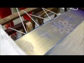 How to attach blouse material  in Aari work (maggam work) wooden frame