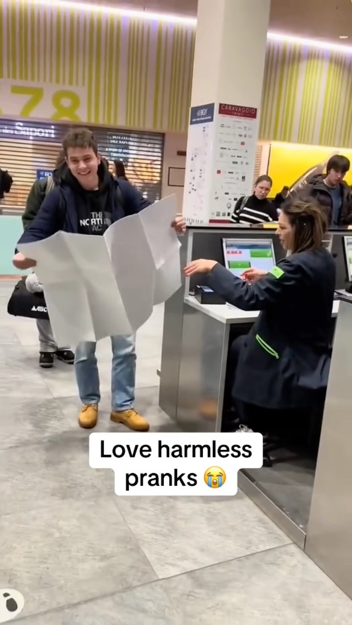 Bro just kept unfolding it ??