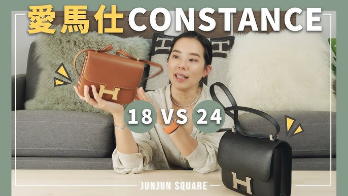 Which Size Hermès Constance is Better? 18 vs 24 - Glam & Glitter