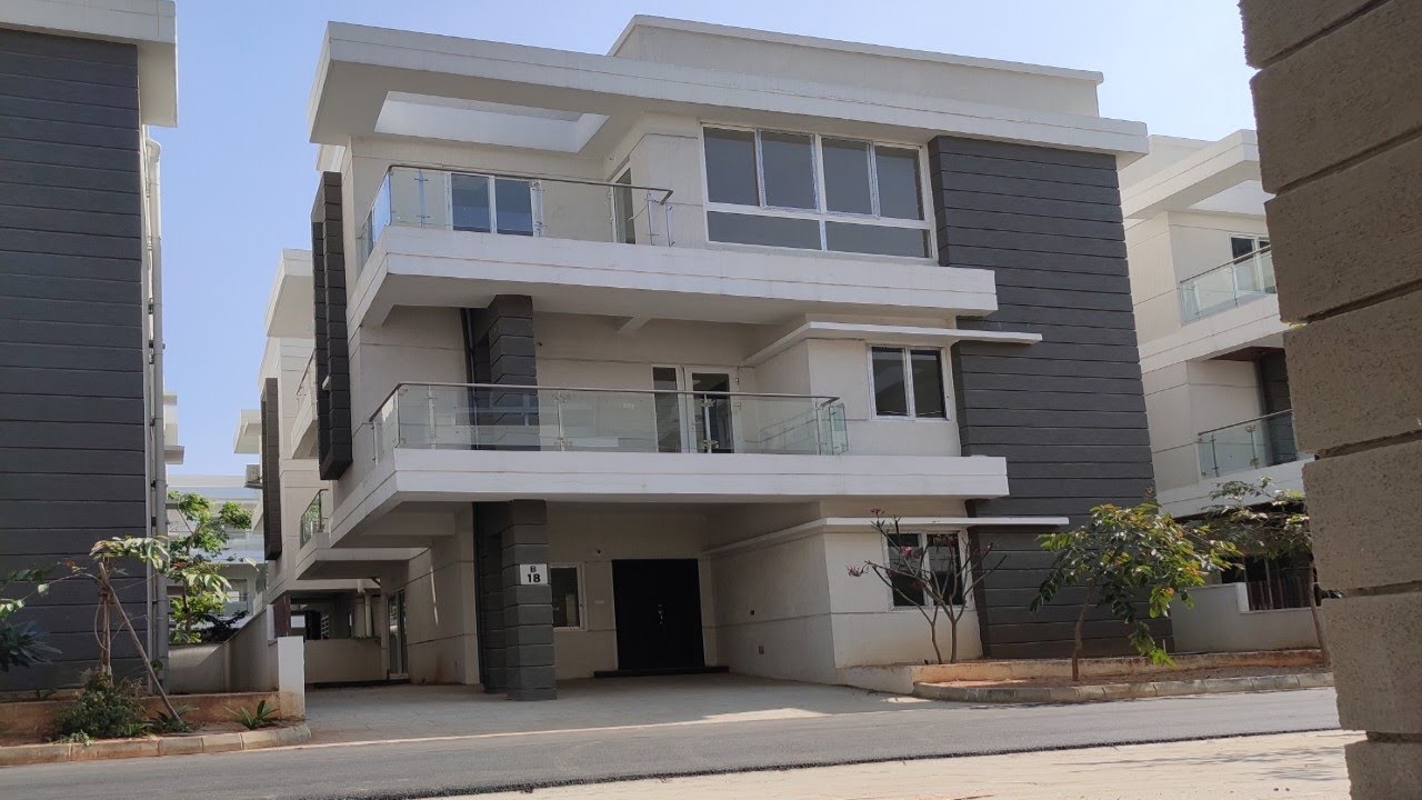 220 Sq yards 3900 sq ft 4 BHK Villa For Sale CPR Bella Vista