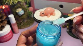 ASMR | Mochi Squishy Turtle Spa & Shell Care🐢✨(Mouth Sounds + Layered Squishy Sounds)
