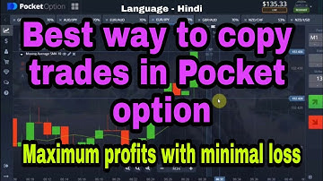 How to Copy trades and earn money in Pocket option || Smart method without loss || Language - Hindi