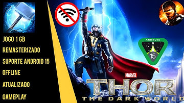 THOR: THE DARK WORLD | INÍCIO DE GAMEPLAY E HISTÓRIA | CONFERINDO O JOGO NO ANDROID 15 