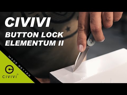 Great EDC pocket knife-CIVIVI Button Lock Elementum II