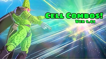 The Perfect Combos | Cell DBFZ Ver 1.41 Combo Showcase