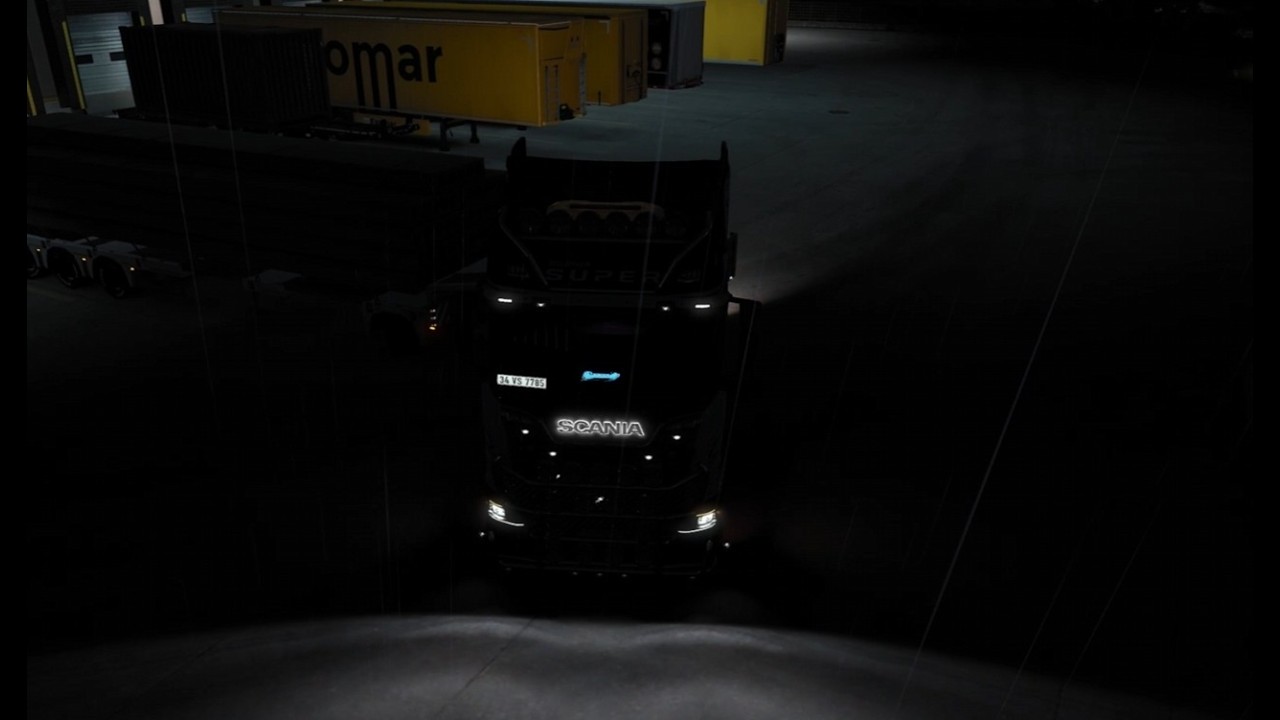 Euro Truck Simulator 2 | Selanik - Ankona BETON KİRİŞ | HEAVY LOAD