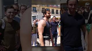 Crazy Duel Between Alex And Lalou In The Bench Press