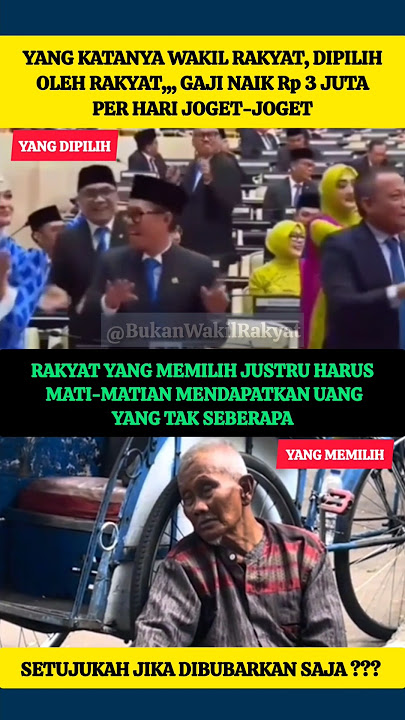 Anggota DPR Joget-Joget Rakyat Menjerit #trending #beritaterkini #dprri