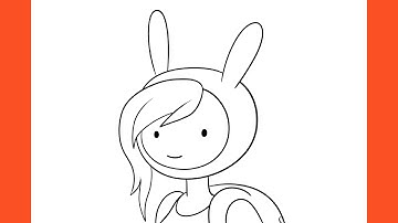 How To Draw Fiona With Guidelines (Adventure Time)