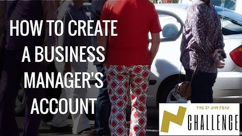 #facebookads #facebookcampaign | How To Create A Business Managers Account