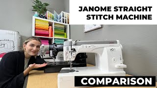 Janome Machine Comparison (HD9,HD9BE,1600P)