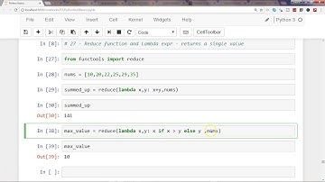 Python 3 Programming Tutorial | #7 if else conditional statement with lambda and reduce function