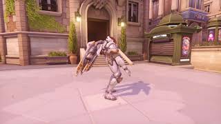 Pharah Dance Emote with Orbital Skin in-game (PS4)