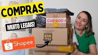 MUITAS COMPRINHAS LEGAIS DA SHOPEE  - Por Fabby Araujo