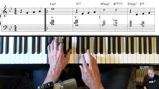 Autumn Leaves part 2 rootless voicings  🎹 Jazz Piano College