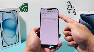 iPhone 15 Charging Optimization Limit Exceeds 80%?