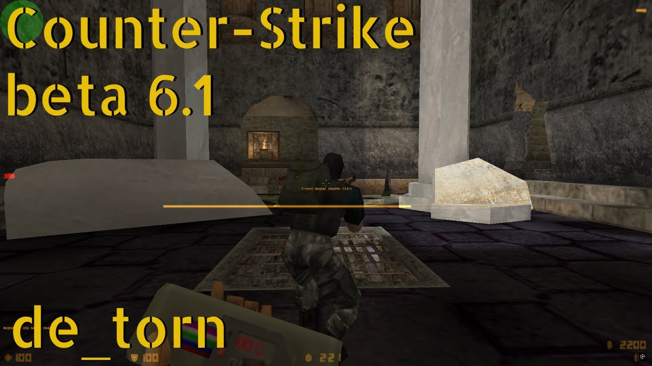 Counter-Strike beta 6.1 de_torn online gameplay - February 2024 - YouTube