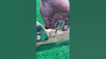 Handmade a Simple Trigger mechanism # Craft wooden # DIY # Simple but sturdy