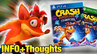 Crash Bandicoot 4: Its About Time Reveal! (Information + More)