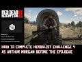 RDR 2: How to complete Herbalist Challenge 9 as Arthur Morgan