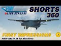 New plane first impressions  shorts 330360 by blackbox  msfs2020