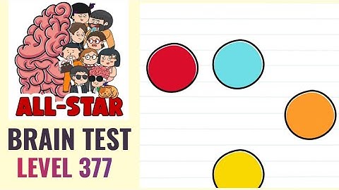 Brain Test All Star Level 377 | Get me a green ball | Walkthrough