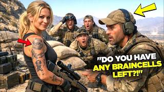 “What’s With All the Tattoos?” the SEAL Asked — Until They Realised She's an Elite Sniper