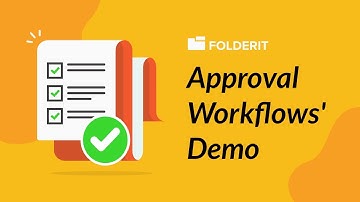 Approval Workflow in Document Management System FOLDERIT