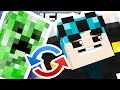 Minecraft | SWAPPING CREEPERS WITH PLAYERS..