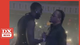 Gucci Mane \& T.I. Shock Crowd By Squashing Beef On Stage During Atlanta Show