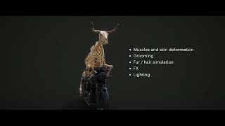 Simulating the Perfect Groom for a Bovine Biker | Untold Studios | FMX HIVE 2023