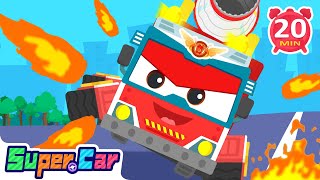 Watch Out For Fire Breathing Car & More Super Car Cartoons | Kids Cartoons | Cars World