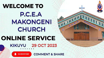 KIKUYU SERVICE | 29 OCTOBER 2023