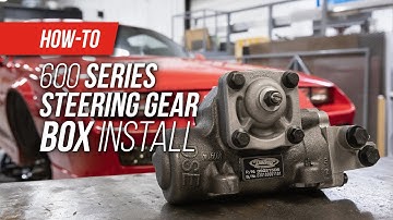 How To Install The Detroit Speed 12.7:1 Ratio Steering Gear Box
