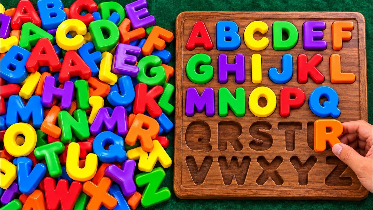 ABC ABC Adventure 🔤 | Learn Letters A to Z with a Fun Alphabet Puzzle