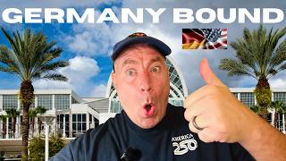Traveling from Orlando to Germany Vlog: American First Time!✈️🇩🇪