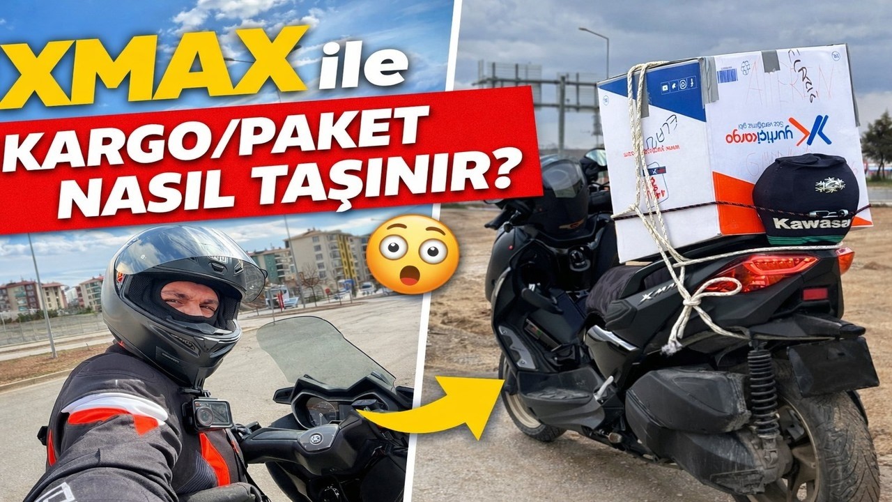 XMAX ile Kargo/Paket Nasıl Taşınır? (Riskli mi?)