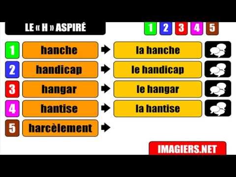 ფრანგული ენის გაკვეთილები # Prononciation # Le H aspiré