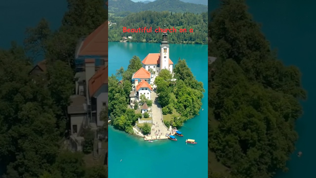 Church on Lake Bled ⛪✨ 