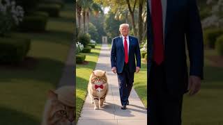 What Should The Pets Of World Politicians Look Like? Macrons Dachshund, Trumps Cat