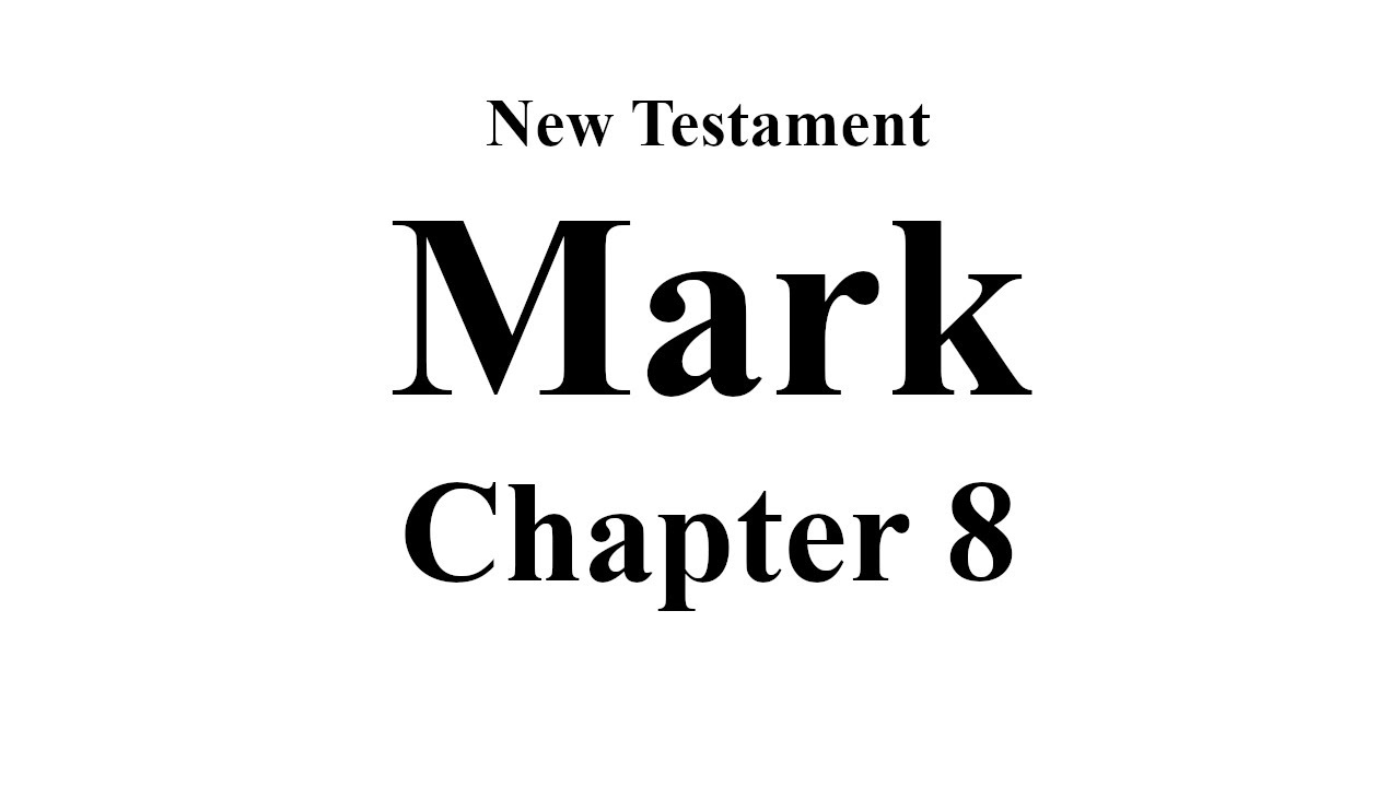Mark 8 ~ Jesus feeds the 4000, heals a blind man and prophesies of his ...