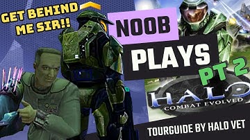 We RESCUED KEYES | Noob Plays Halo: CE For The First Time Part 2