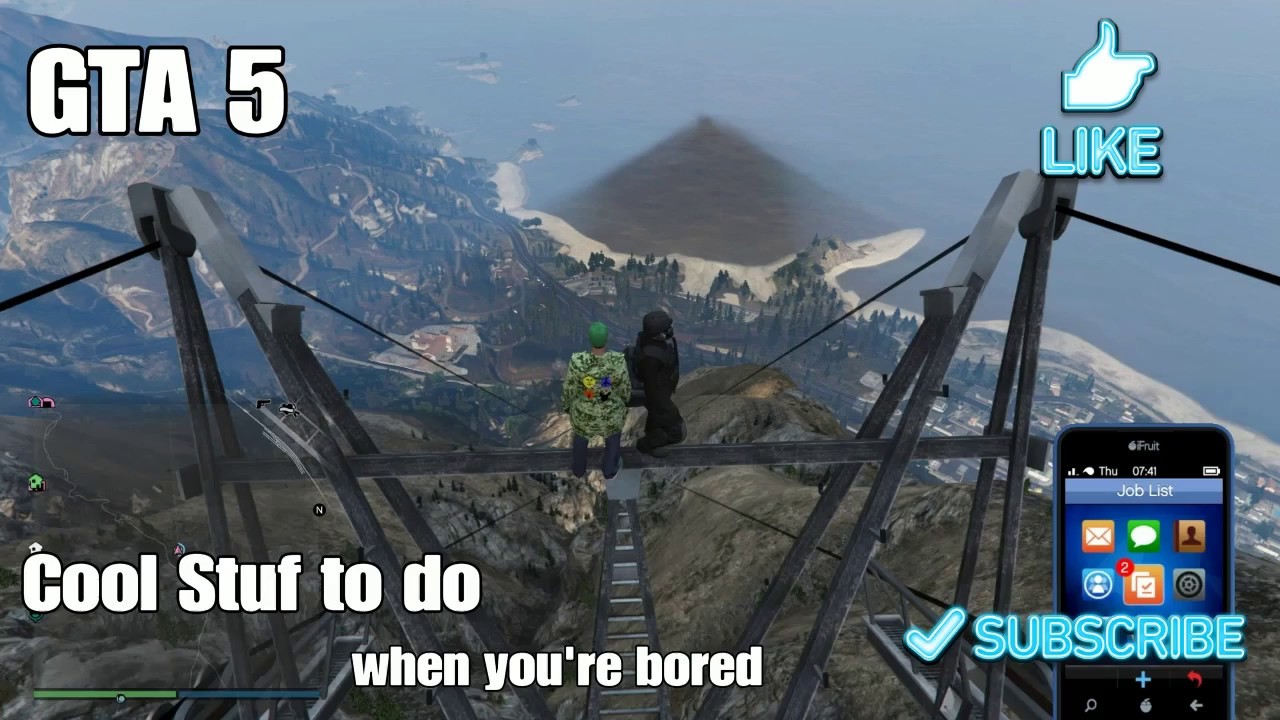 GTA 5 Cool Stuff to do when you're bored YouTube