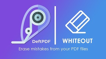 How to whiteout or erase PDF content using DeftPDF