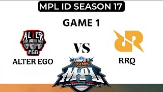 🔴 REBROADCAST | GAME 1 | RRQ vs AE | MPL ID S17 | Alter Ego vs RRQ Hoshi screenshot 5