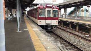 【近鉄】8000系L84編成　京都行き各駅停車　向島到着